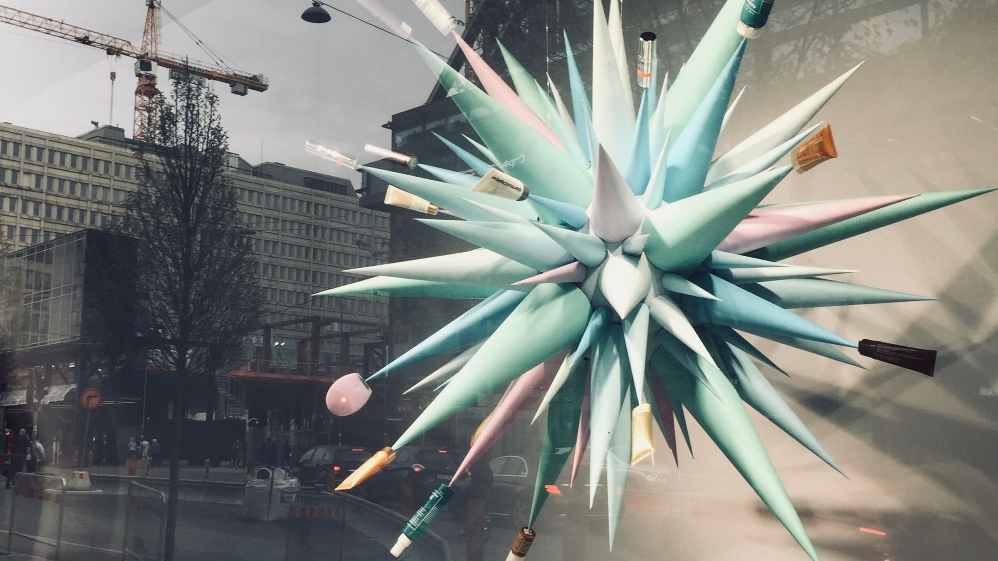 Skyltfönster till ett varuhus.