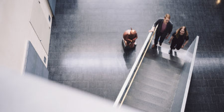 Studerande i Axelia.