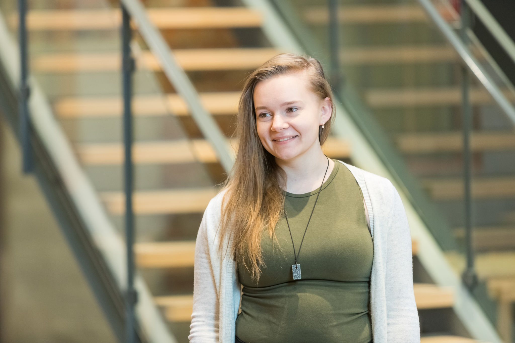 Studerande vid Academill.