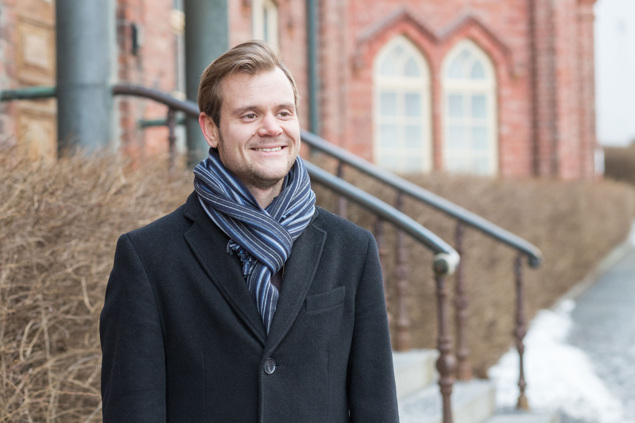 Studerande utanför Academill