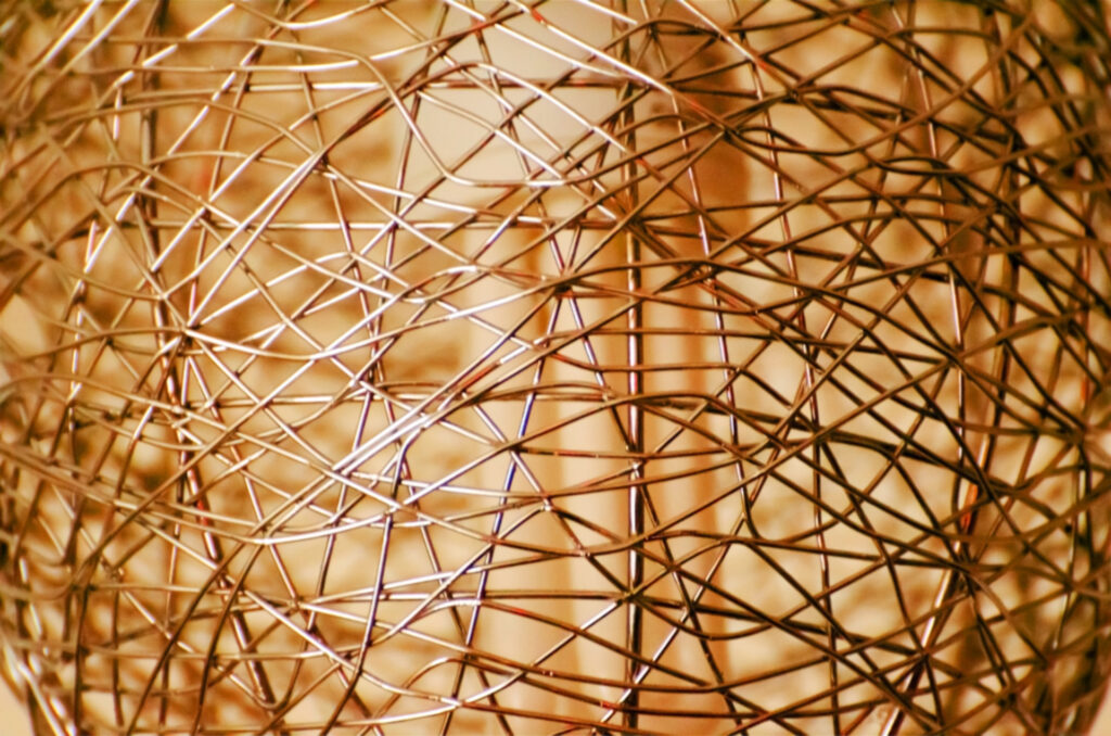 Konst av koppartråd