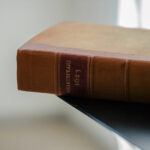 Gammal brun bok av Shakespeare