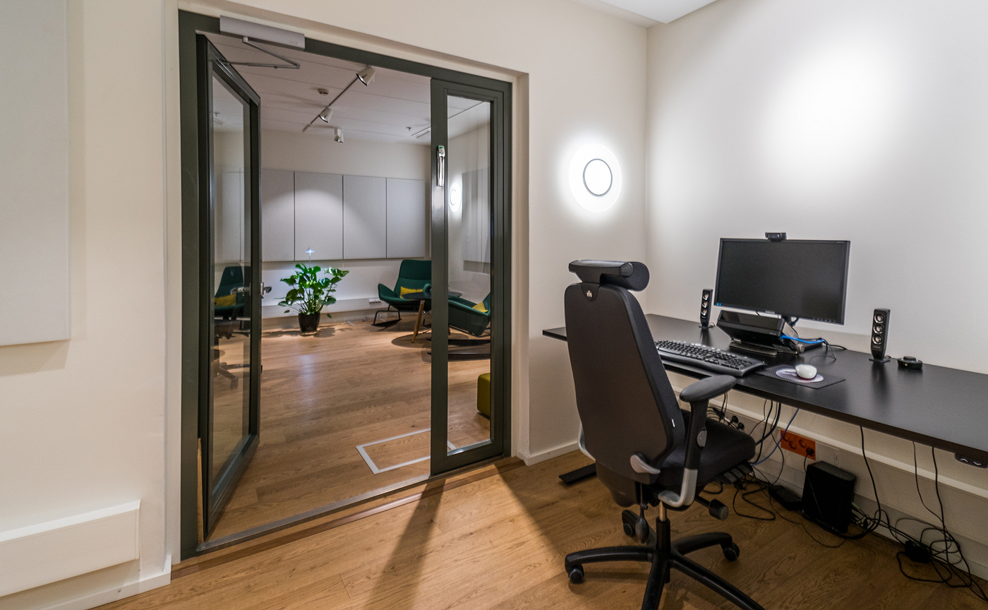 Experience lab - eye tracking room