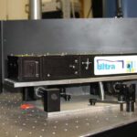 Pulsed Nd:YAG laser, 6-8 ns, 1064 nm, 532 nm, 355 nm, (Brilliant Ultra GRM, Quantel)