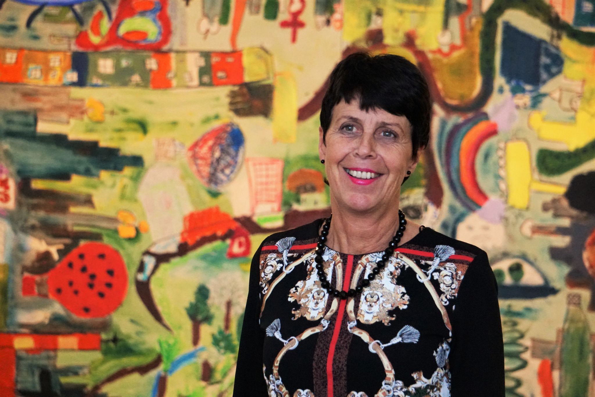 Bild av Birgitta Pontin, rektor i Åshöjdens grundskola