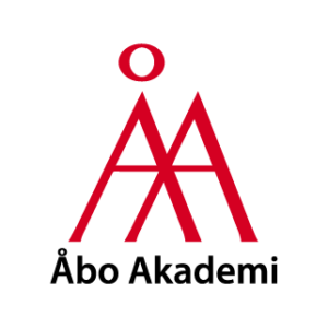 Åbo Akademis logotyp i rött