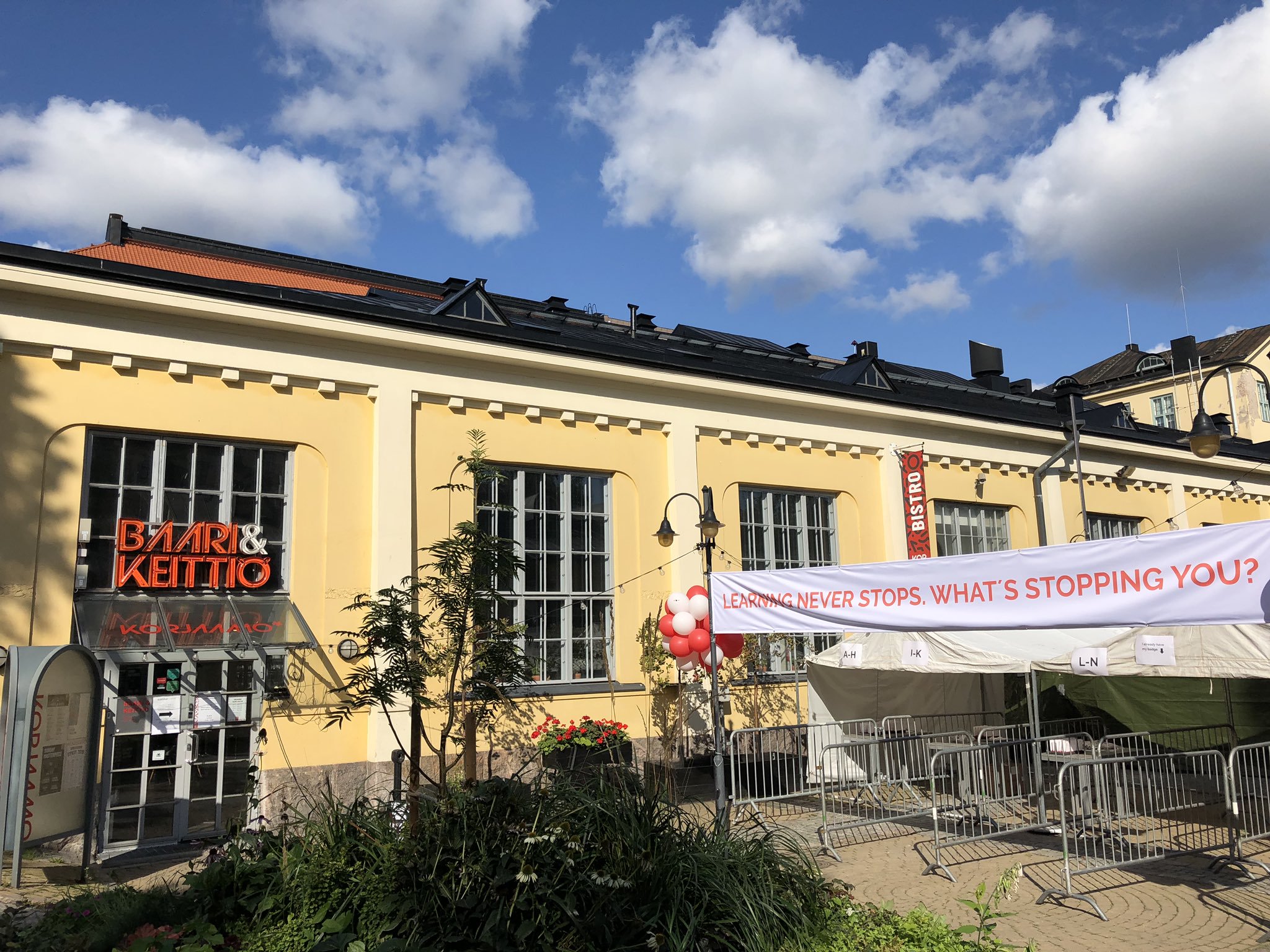 ingången till korjaamo