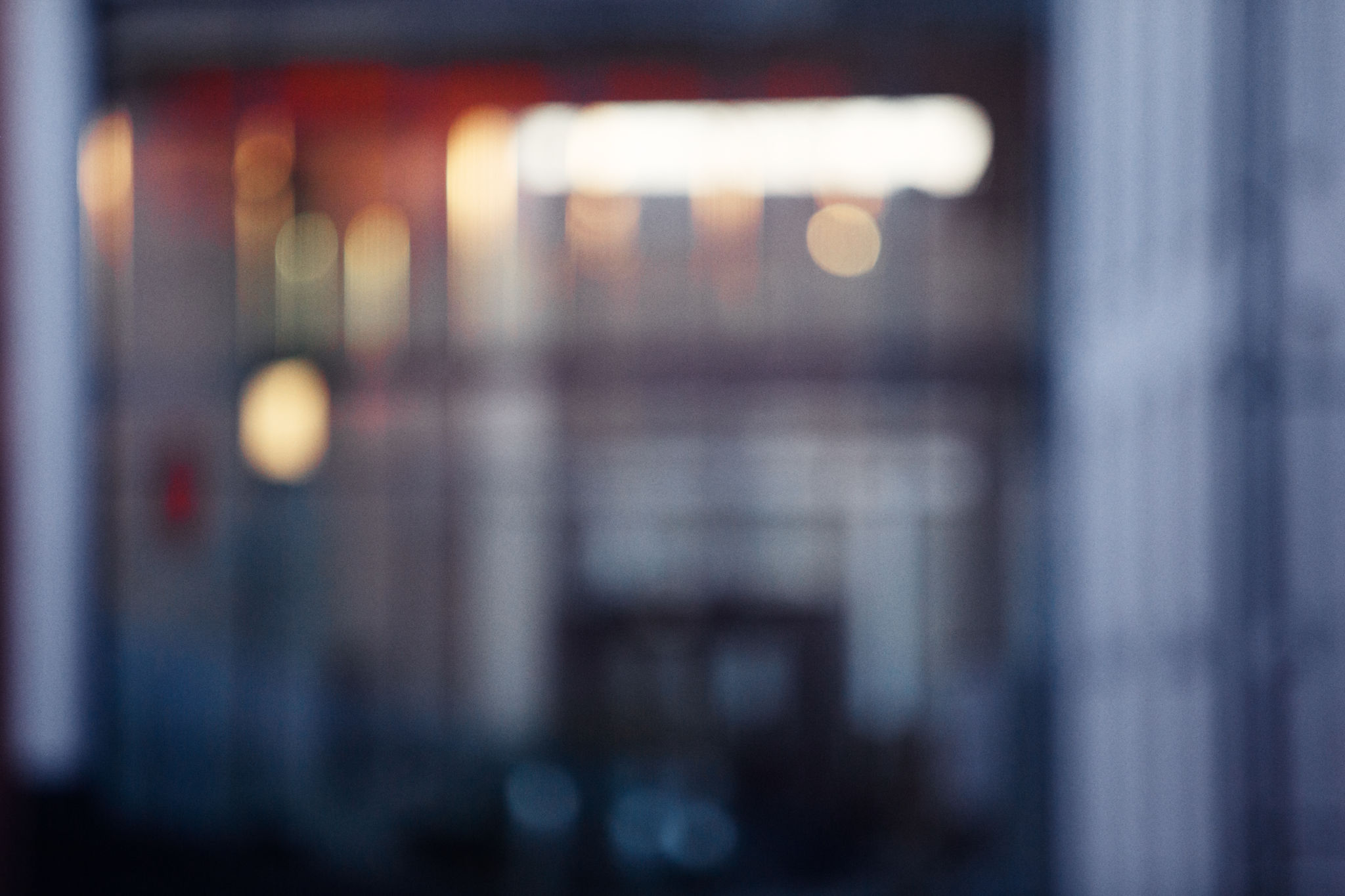 Blurrig bild med ljus.