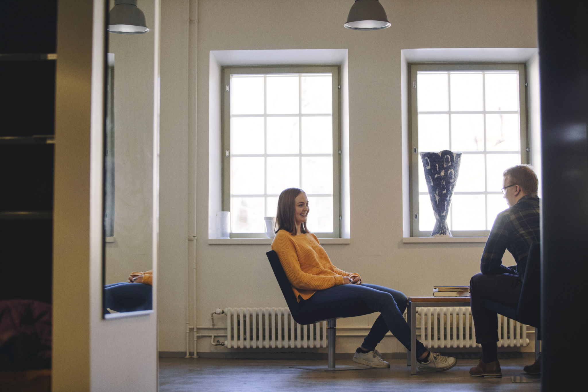 Handledning, studerande och personal.