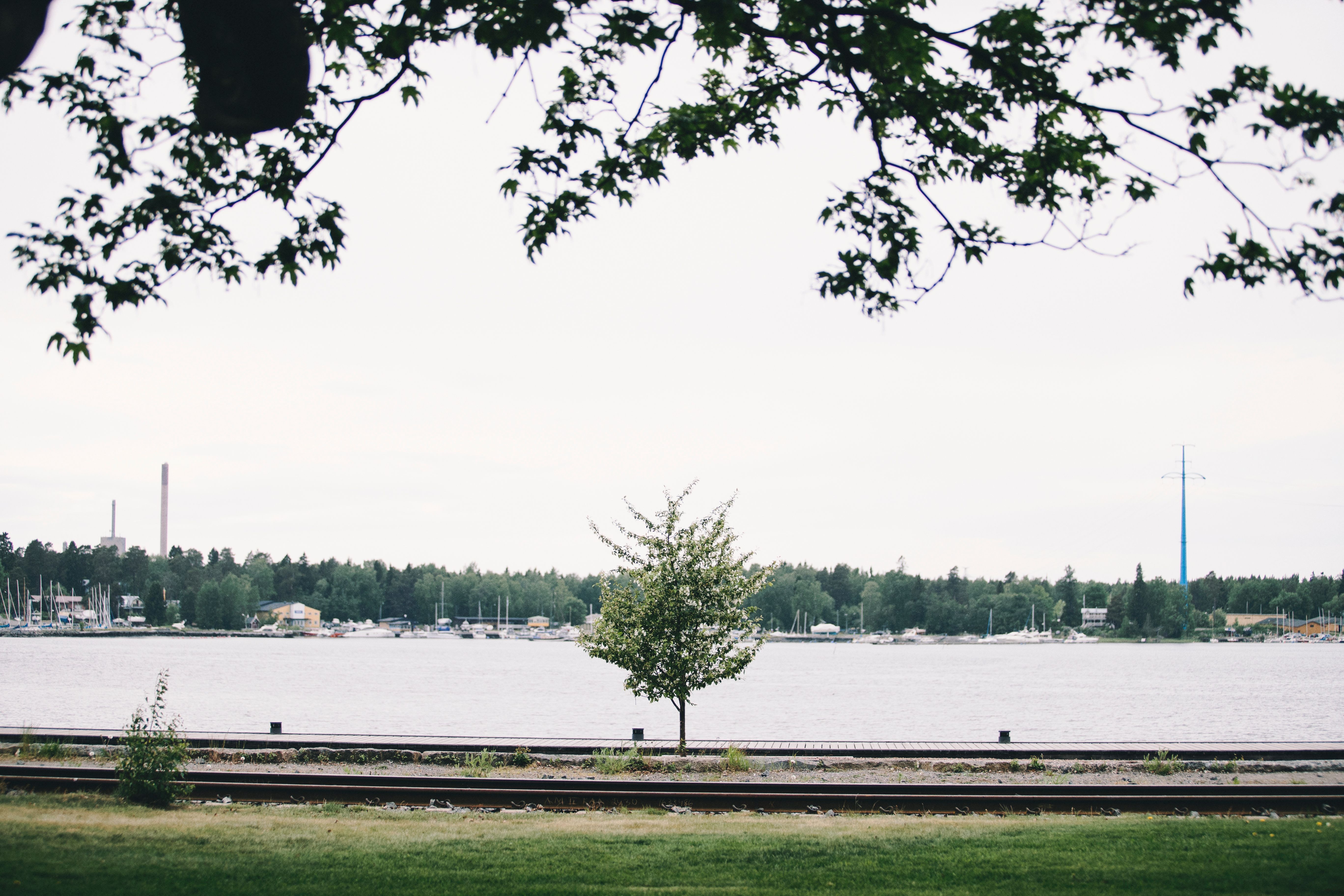 Bryggan vid stranden i Vasa.