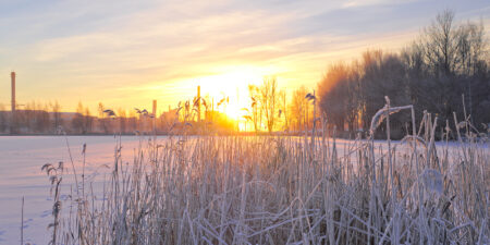Vinter i Finland.