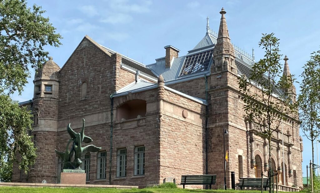 Turku Art Museum, photographed by Olavi Selonen.