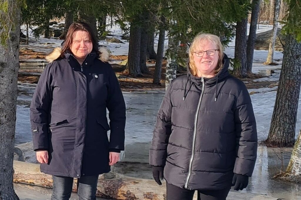 Marika Söderback och Josefine Gull.