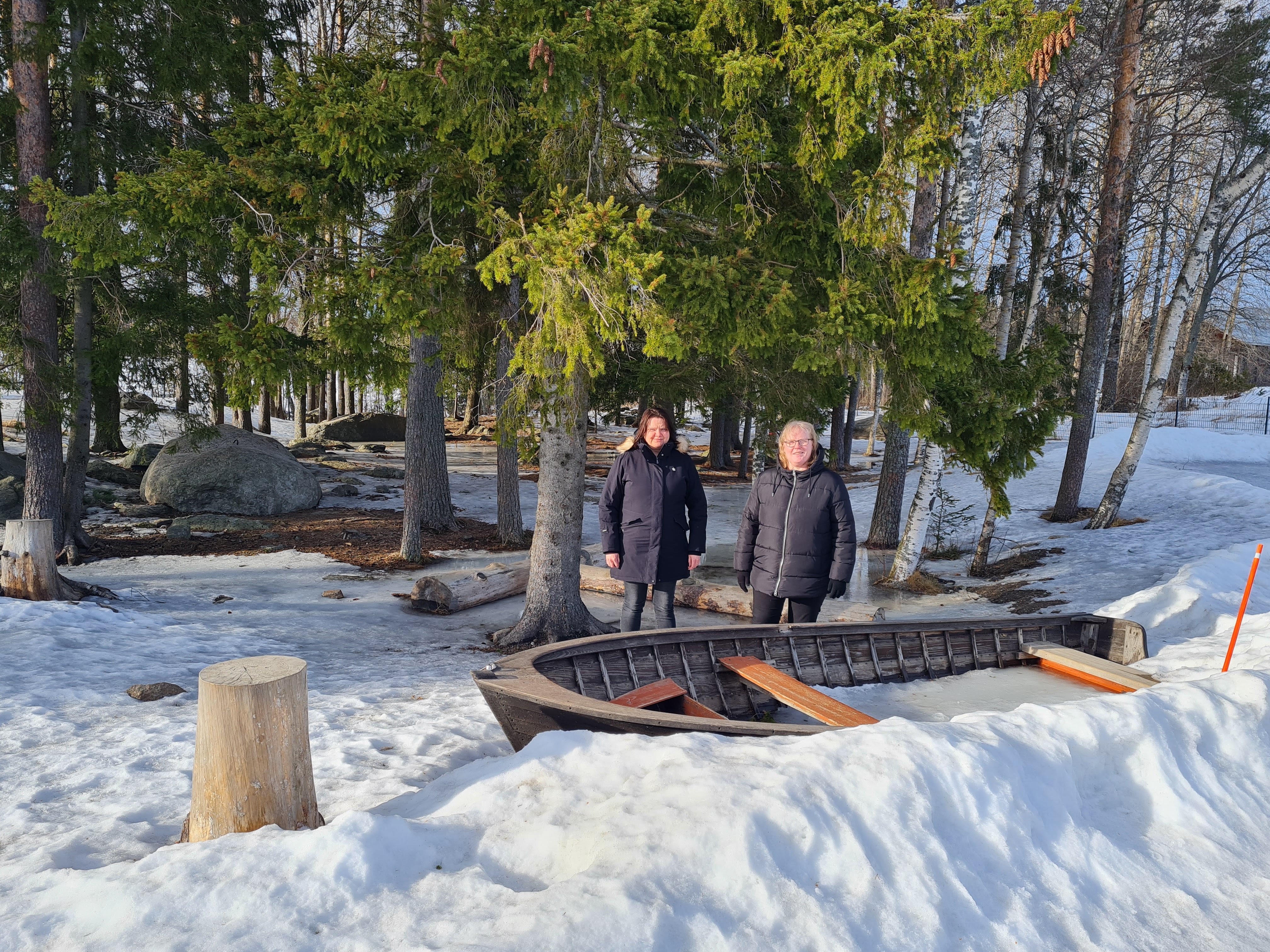 Marika Söderback och Josefine Gull.