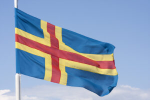 Ålands flagga