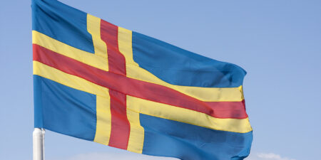 Ålands flagga