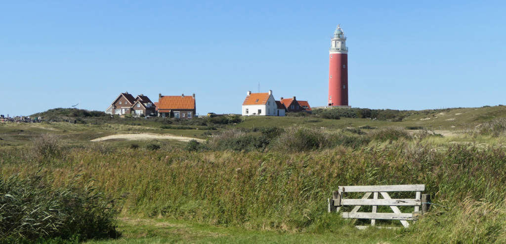 A view over a lighthouse.