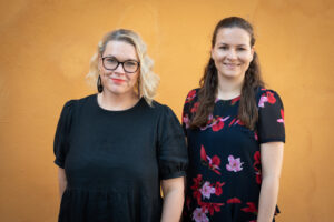 Johanna Vainio, Egentliga Finlands Företagare och Charlotta Wendelin, Arbetsforum.