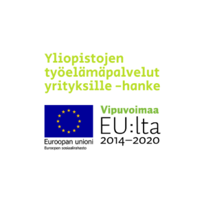 Vipuvoimaa EU:lta logo, finska.