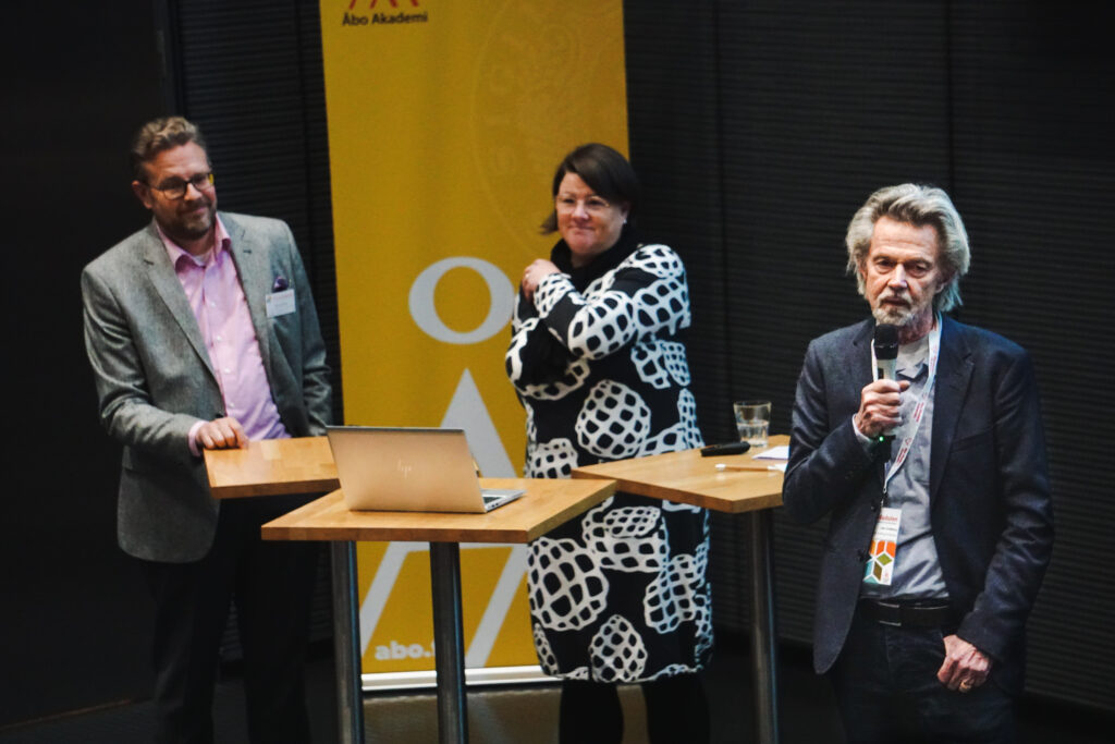 Janne Roslöf, Malin Eriksson, Lars Svedberg. 