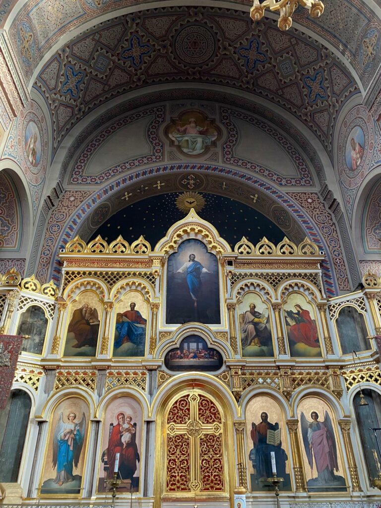 Bild från katedral.