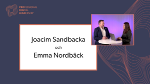 Intervju mellan Emma Nordbäck och Joacim Sandbacka.