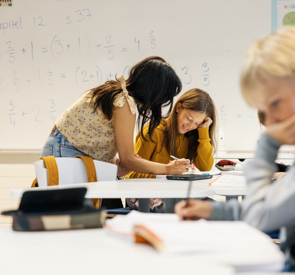 Barn som läser och skriver