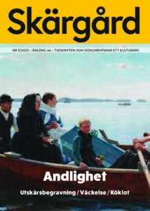 Bild på Tidskriften Skärgård 2/23 pärm.