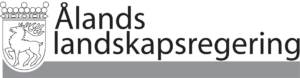 Logo för Ålands landskapsregering