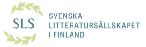 Log med texten SLS, Svenska litteratursällskapet i Finland.
