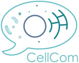 Logo för CellCom forskning.