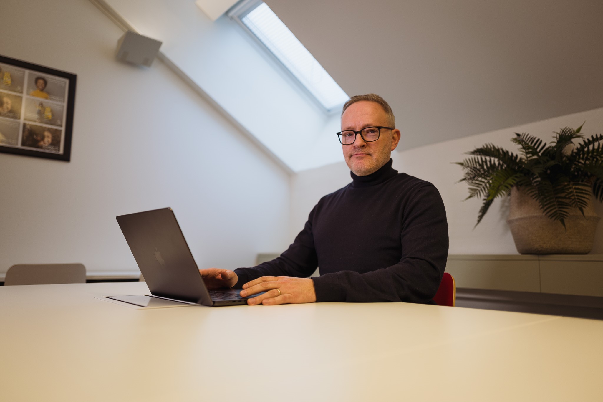 Utbildningsplanerare Roland Träskelin vid CLL.