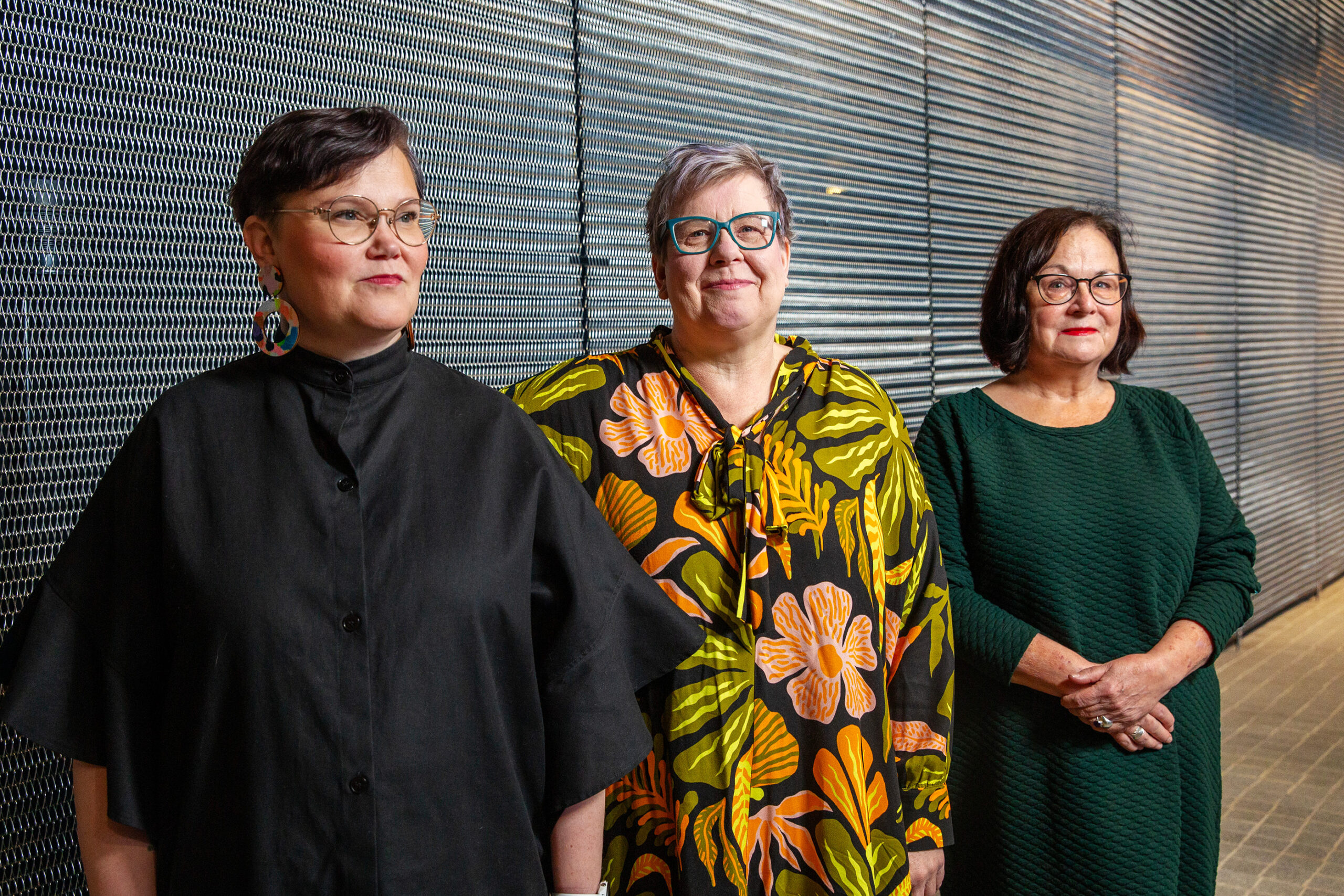 Ann-Charlotte Palmgren, Mia Österlund & Pia Ahlbäck.