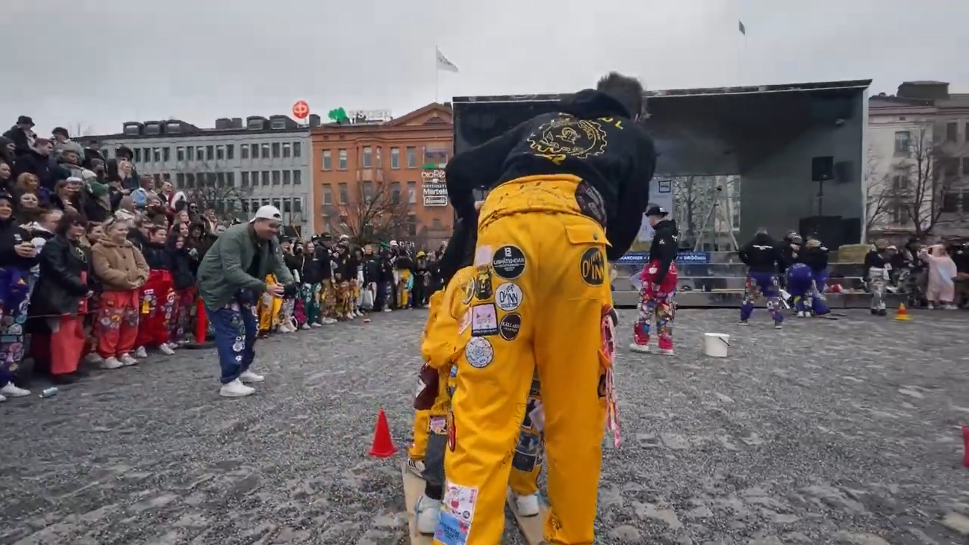 skärmdump på film om Pampas Nationaldag 2022.