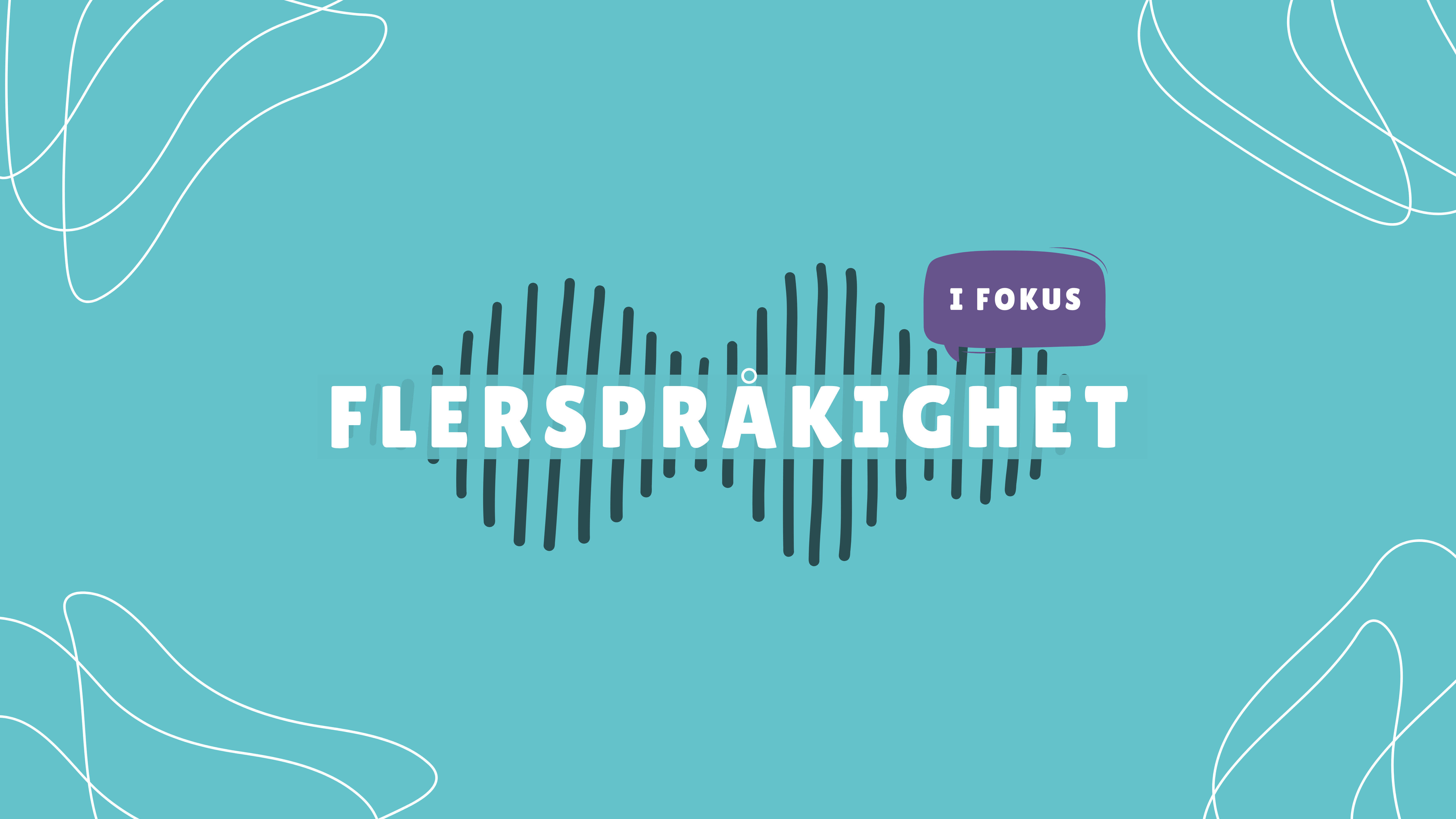 Illustration för projektet Flerspråkighet i fokus