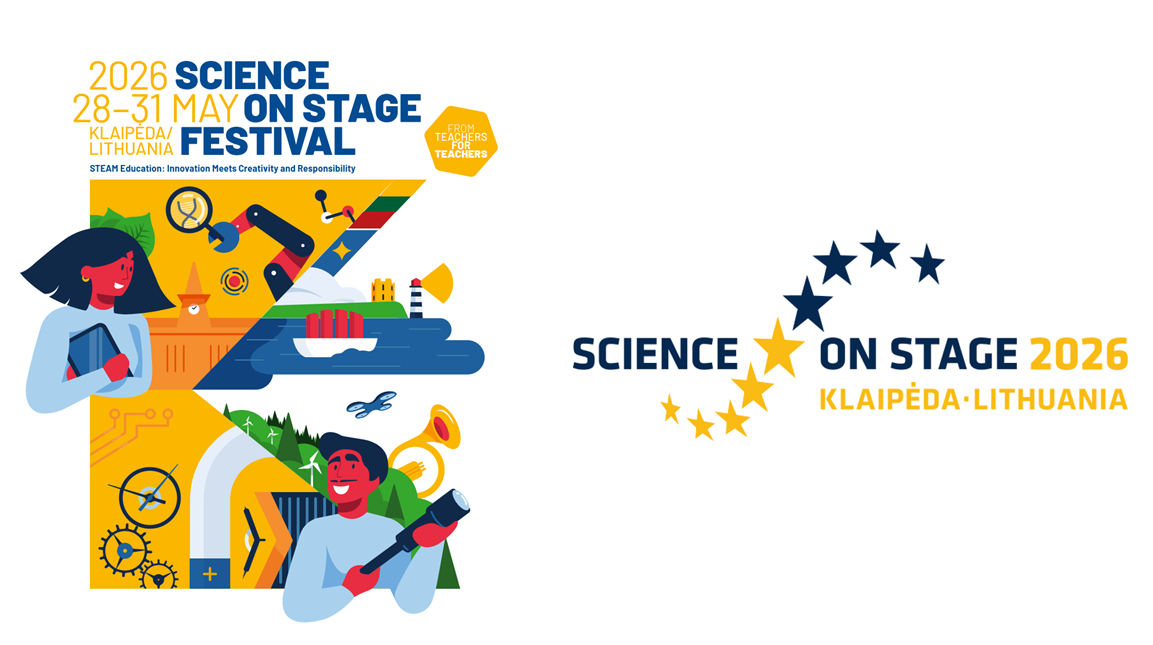 Färgglada illustrationer särskilt i gult och blått kopplade till natur och teknik, bl.a. båtar och vindkraft och två glada personer. Texten 