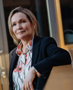 Porträtt av Mirjam Kalland