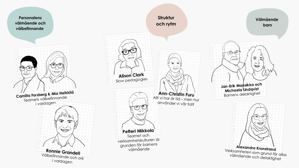 Välmående personal ger välmående barn föreläsare