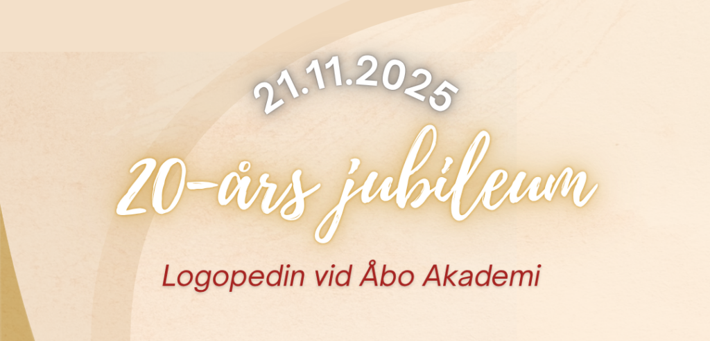 Logopedins jubileum