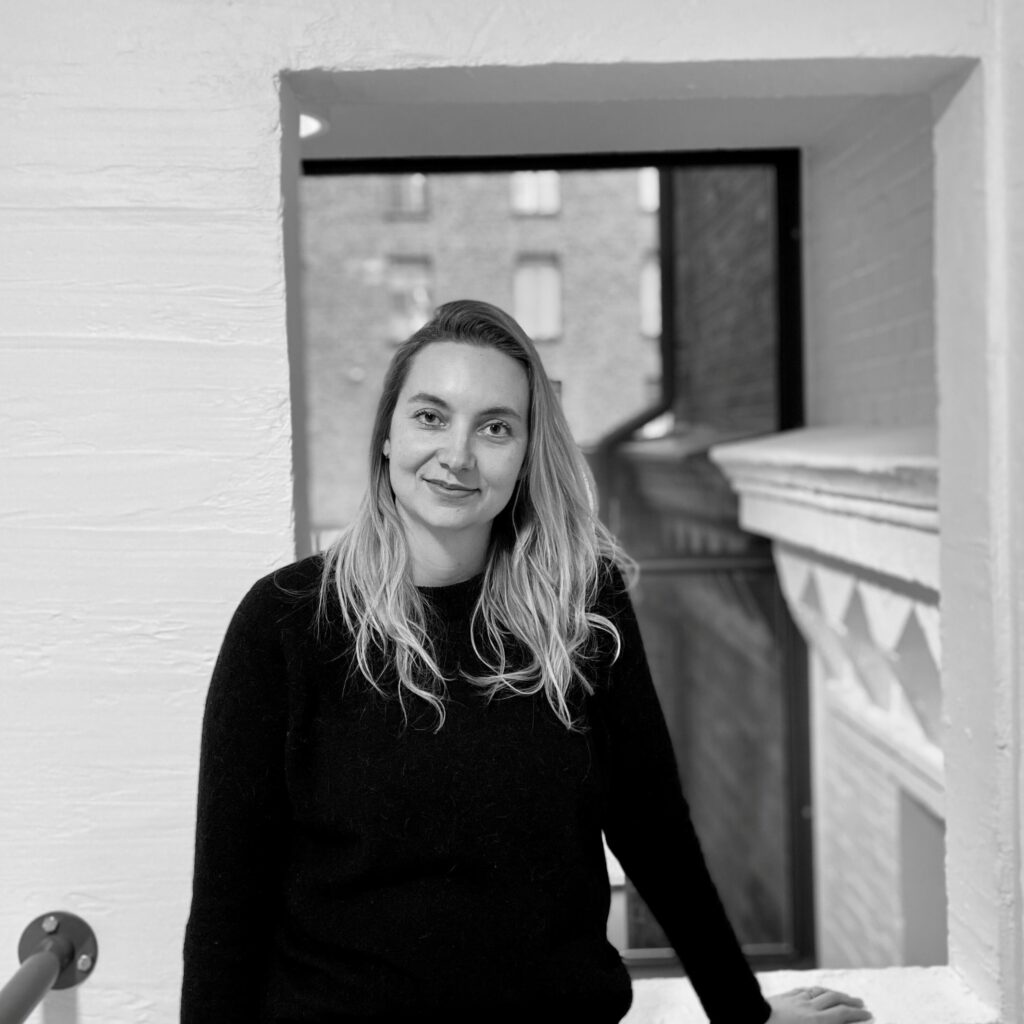 Ett svartvitt fotografi av Johanna Holm