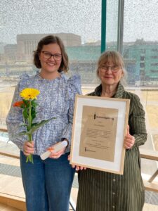 Sofie Lundell och Ria Heilä-Ylikallio.