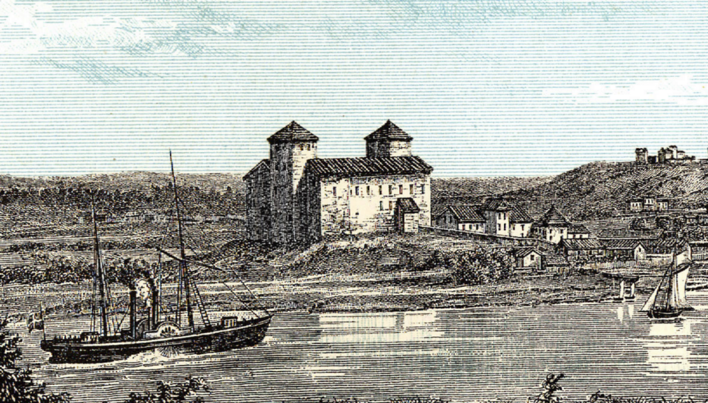 Gammal grafik som föreställer Åbo