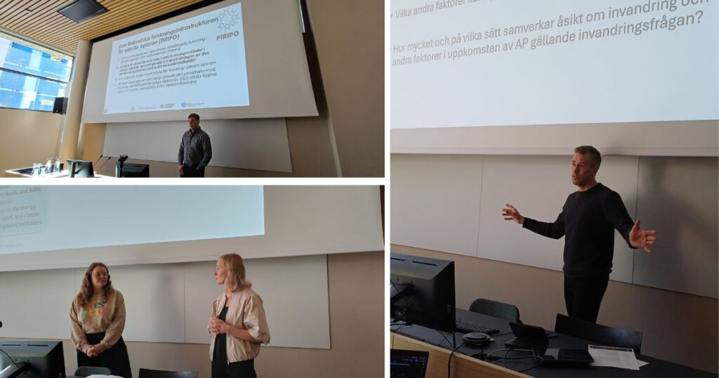 Kim Backström, Viena Lahtinen och Kristel Edelman, Kim Strandberg