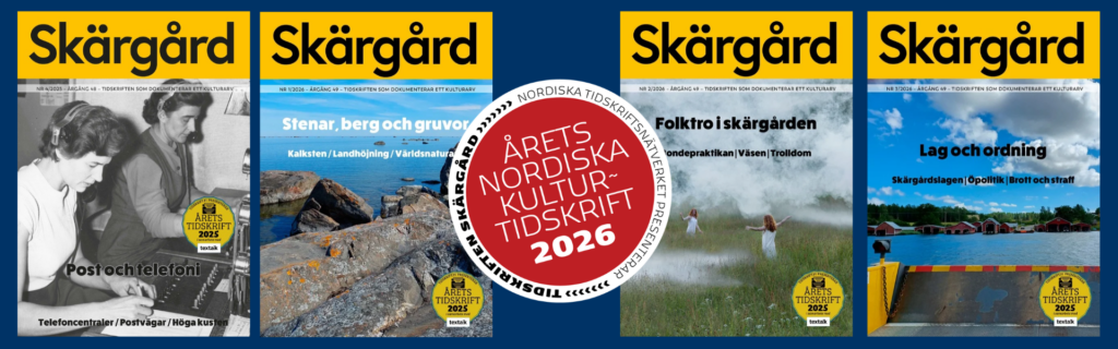 Skärgård.