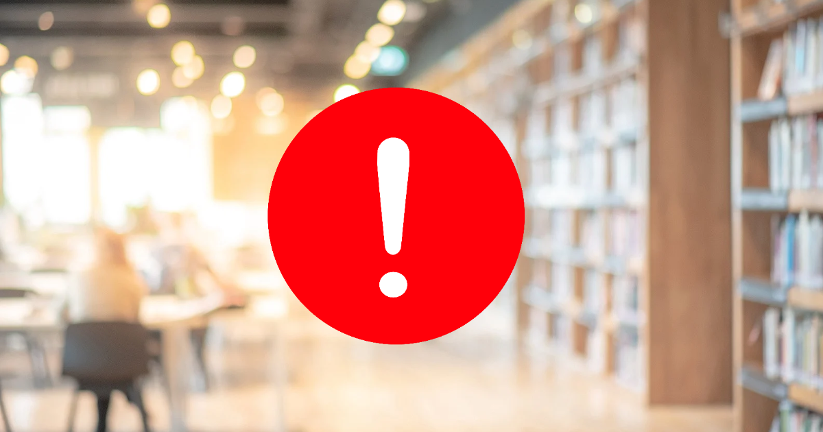 Störningar i formulär som används för biblioteksärenden